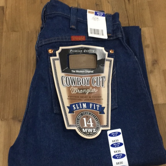 Wrangler Women’s Cowboy Cut Jeans 14MWZG 9x30 New! - Picture 5 of 5